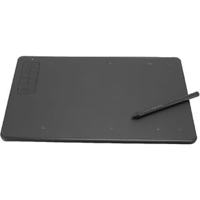 fosa Digital Art Tablet, 10x6 Inch Large Graphics Drawing Tablet Digital Drawing Pad with Pen, 12 Hot Keys Drawing Tablet for Online Teaching Design Sketch