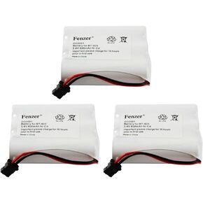 Fenzer 3-Pack Ni-CD Battery 3.6V for Uniden BT-905 (600mAh)