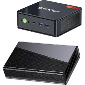GMKtec K6 Gaming Mini PC AMD Ryzen 7 7840HS 32GB DDR5 & 1TB SSD + AD-GP1 Oculink eGPU Dock with AMD Radeon 7600M XT Graphics Card