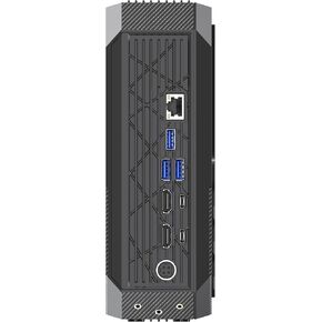 MINISFORUM Neptune HX99G Mini PC AMD Ryzen 9 6900HX Desktop Computer, 64GB DDR5 RAM 1TB SSD, AMD Radeon RX 6600M Discrete Graphics Small PC, 2X HDMI & 2X USB4 Quad Outputs, 5X USB3.2 Port (Renewed)