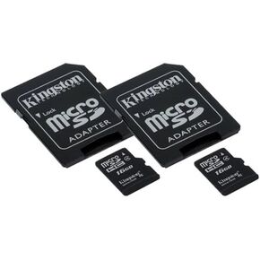 بطاقة ذاكرة MicroSDHC Samsung ST72 2 × 16 جيجابايت مع محول SD (حزمة 2)