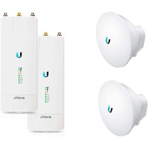Ubiquiti airFiber AF-5X (x2) 5GHz 200+km + Antenna AF-5G23-S45 (x2) 23dBi 5GHz