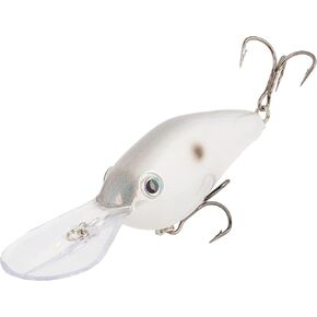 Strike King (HC6XDE-742) 6XD Elite Fishing Lure, Deep Diving Crankbait, 1-Ounce, Unique Curved Bill, Dives to 19-Feet, Rattle Chambers, Size 1 Mustad Triple Grip Hooks, Slick