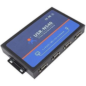 4 المنفذ التسلسلي RS232/RS485/RS422 إلى محول Ethernet