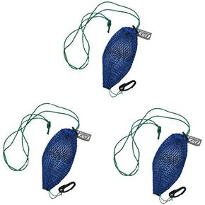 KUFA Sports Commercial Style Bait Bag with Rubber Locker and Hook 3Pcs Set (BAG4x3)