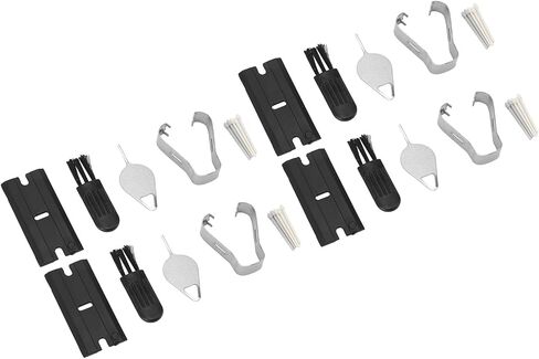 Haofy 20 Replacement Tips with 4 Tool Sets for Tab S9+Plus S9 Ultra S9 FE, Fine, Smooth, Tips, Suitable for Tab S9 S9+Plus (White and Gray) in Saudi Arabia