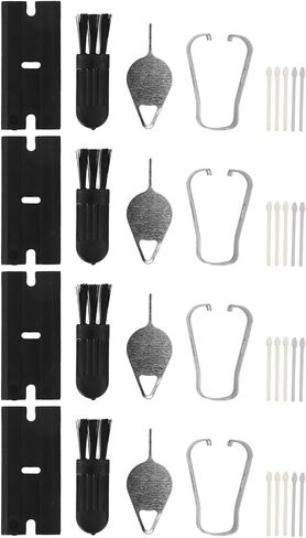 Haofy 20 Replacement Tips with 4 Tool Sets for Tab S9+Plus S9 Ultra S9 FE, Fine, Smooth, Tips, Suitable for Tab S9 S9+Plus (White and Gray) in Saudi Arabia
