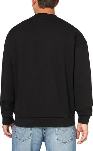 HUGO Men's Big Logo French Terry Sweatshirt in Saudi Arabia