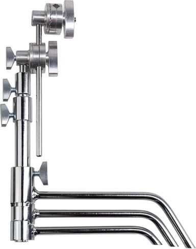 Matthews 5 "Pocket C-Stand مع 1/4" -20 محول-مصغرة C-Stand لتصوير المنتجات ومقاطع الفيديو على الطاولة ووقف الحركة وإنشاء المحتوى in Kuwait