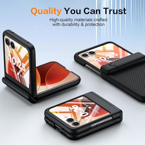 Magnetic for Motorola Razr Ultra 2025 Case [Hinge Protection＆Kickstand] [Built-in Front Screen Protector] [Compatible with MagSafe] Shockproof Full Body Phone Case for Moto Razr Ultra 2025 in Saudi Arabia
