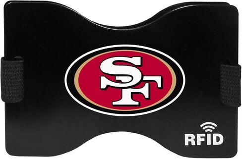 محفظة NFL Chicago Bears للجنسين Siskiyou SportsRFID، سوداء، مقاس واحد in Saudi Arabia