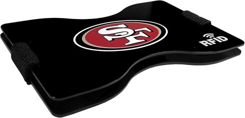 محفظة NFL Chicago Bears للجنسين Siskiyou SportsRFID، سوداء، مقاس واحد in Saudi Arabia