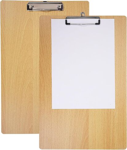 BOMKEE 2 Pack Extra Large Clipboard, 11x17 inch Legal Size Wooden Landscape Clipboard Horizontal Clipboards for Artists Drawing, Sketching in Saudi Arabia