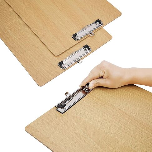 BOMKEE 2 Pack Extra Large Clipboard, 11x17 inch Legal Size Wooden Landscape Clipboard Horizontal Clipboards for Artists Drawing, Sketching in Saudi Arabia