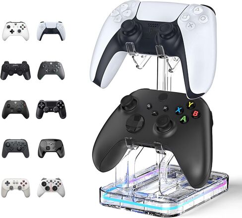 MoKo Keyboard for PS5 Controller with Backlight with Controller Holder in Saudi Arabia