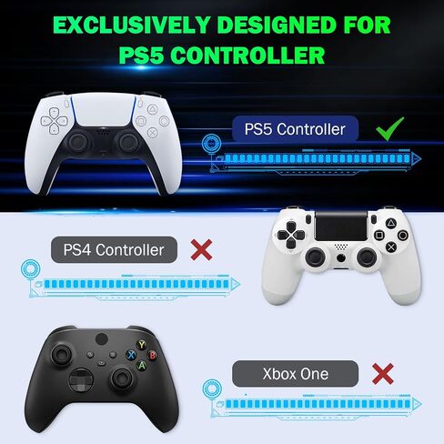 MoKo Keyboard for PS5 Controller with Backlight with Controller Holder in Saudi Arabia
