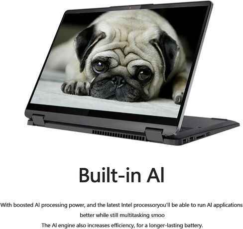 Lenovo IdeaPad Flex 5i 2-in-1 Locksureen Laptop-W/Lifetime Office ، Intel 7 150U ، 14 "1920 × 1200 عرض (Full HD+) ، بصمات الأصابع ، إضاءة خلفية KB ، Win 11 Pro & External DVD (16 جيجابايت رام ، 512 جيجابايت SSD) in Kuwait