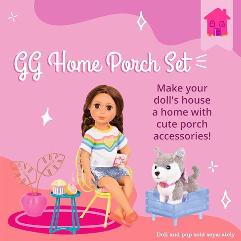 Glitter Girls – 79-pc Ice Cream Shop Playset – Play Food Treats, Candy Jars, and Storage Shelves – 14-inch Doll Accessories for Kids Ages 3 and Up – Children’s Toys in Kuwait