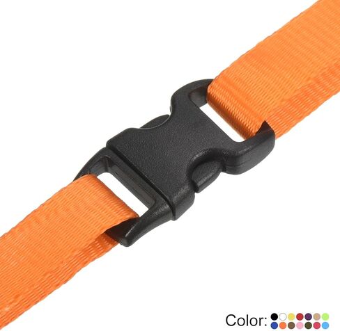 PATIKIL Plastic Buckles, 8 Pack Quick Side Release Clips for Strap, Webbing, Belt, Crafting, Backpack Repair, Sewing Projects, Black, 11mm in Saudi Arabia