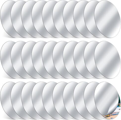 10 Pcs Small Oval Craft Mirror 4 x 6 Inch School Shatter Proof Plastic Mirror Acrylic Mirror Double Sided Protective Film Mirror Sheets Mirror Tiles for Kids Classroom DIY Home Decoration in Saudi Arabia
