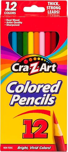 Cra-Z-art Colored Pencils, 72 Count (10402),Assorted in Saudi Arabia