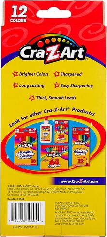 Cra-Z-art Colored Pencils, 72 Count (10402),Assorted in Saudi Arabia