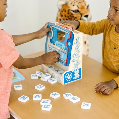 Melissa & Doug PAW Patrol Wooden See & Spell Pup Pad Game - PAW Patrol Spelling Activity, PAW Patrol Toys, Word Games For Kids Ages 4+ - FSC-Certified Materials in Saudi Arabia
