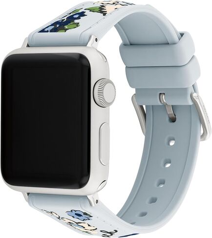 حزام Apple Watch Coach ، متوافق مع 38 مم ، 40 مم ، 41 ملم Apple Watch ، فرقة قابلة للتبديل ، تصميم الأزهار ، تخصيص أسلوبك in Saudi Arabia