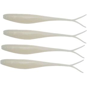Z-MAN Scented Jerk ShadZ 7 inch Soft Plastic Jerk Bait 4 Pack