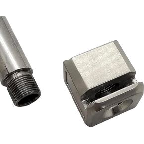 Precision-Machined Stainless Steel Barrel Accessory for Glock 17/19/34-9mm Gen 1-5 Compatibility