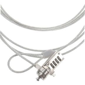 1.8m Laptop Security Lock Password Protected Chain Lock Resettable Code Cable Portable for Notebooks and Laptops Enhanced Security for Mobile Devices