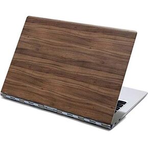 Skinit Decal Laptop Skin Compatible with Yoga 910 2-in-1 14in Touch-Screen - Officially Licensed Skinit Originally Designed Natural Walnut Wood Design