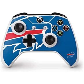 Skinit Skinit Gaming Gaming Skiner مع وحدة تحكم Xbox One S - فواتير NFL Buffalo المرخصة رسميًا