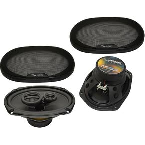 Harmony Audio Compatible with 2003-07 Nissan Murano HA-R69 New Front Door Speaker Replacement Upgrade