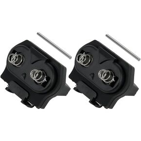 2pcs TLR1 HL Battery Door استبدال لـ Streamlight TLR1 و TLR2 المصابيح الكهربائية التكتيكية - 691136 مفتاح ضغط المصباح TL -R1