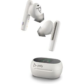 Poly Voyager Free 60+ USB-A White, Teams Version (Renewed)