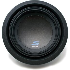 Alpine S-W8D2 8 Inch S-Series Dual 2 Ohm Voice Coil High-Performance Subwoofers