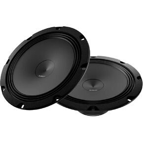 Audison AP 8 - Pair of woofers 200 mm, 100 W RMS, Treated Cellulose Cone, 4 Ohm, Grills Included, for Hi-Fi OEM installations