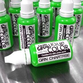 10 Pack of Colorants for Dying Plastisol (Soft Plastic Fishing Baits)