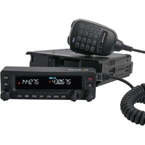 RETEVIS MA1 50W Dual Band Ham Radio | مكرر النطاق المتقاطع وجهاز الإرسال والاستقبال عبر الهاتف المحمول 2 في 1 | المتلقي superheterodyne | استقبال الفرقة الجوية | لوحة تحكم قابلة للفصل | محطة قاعدة الحد من الضوضاء
