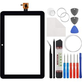 Front Glass (Without LCD Display) Compatible with 7 12th Gen 2022 P8AT8Z TP Touch 7.0 inch with Tools