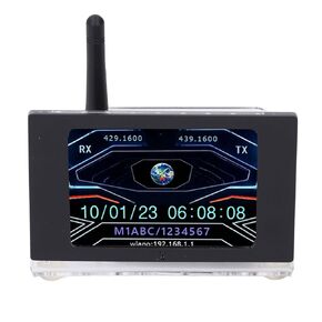 MMDVM Hotspot Spot Radio Digital Voice Modem 3.5 Inch Color Screen DMR MMDVM Hotspot Board with WLAN Ethernet Port Support Simplex Hotspot Interconnection