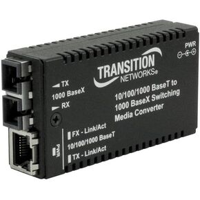 Transition Networks Mini Gigabit Ethernet Media Converter