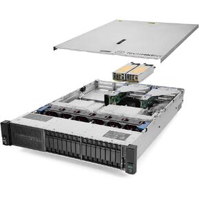 TechMikeny Server 2x Gold 6154 3.00GHz 36-CORE 192GB RAM 16X CADDIES PROLIANT DL380 G10 (READED)
