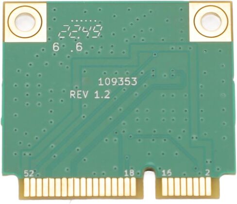 بطاقة Mini Pci e WiFi 7 ، بطاقة شبكة Plack 8،774 ميجابت في الثانية مع وحدة BT 5.4 ، لـ Win10 ، Win11 ، لـ Linux ، لنظام التشغيل Chrome (بدون هوائي) in Kuwait