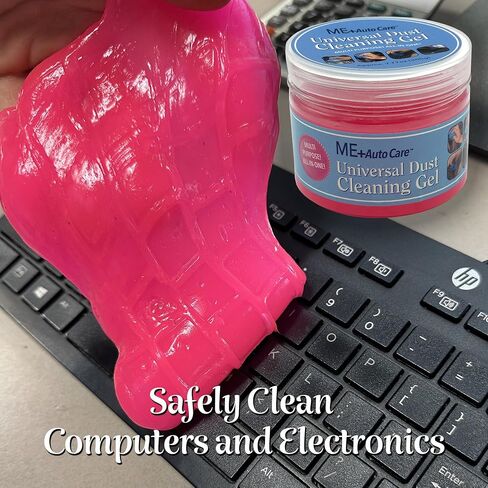 Universal Dust Cleaning Gel, ME+Auto Care, Multi Purpose, All-in-One, Cars, Computers, and Keyboards (Blue) in Saudi Arabia