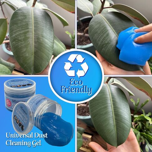 Universal Dust Cleaning Gel, ME+Auto Care, Multi Purpose, All-in-One, Cars, Computers, and Keyboards (Blue) in Saudi Arabia