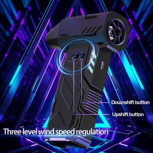 Duster Air Electric قابلة لإعادة الشحن - لا يلعب ، 110000 دورة في الدقيقة ، منفاخ مصغر طاقة ، ومدافع منفاخ هواء محمولة قابلة للتعديل بثلاث سرعات للسيارة الفعالة ، والكمبيوتر الشخصي ، ولوحة المفاتيح ، وتنظيف الغبار في الهواء الطلق in Kuwait