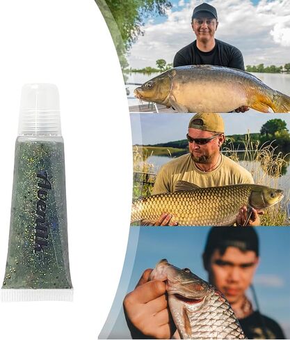 Fish Attractant Gel Dark Green Fishing Lure Attraction Enhancer Scent for Bass, Crappie and Trout Attractant in Saudi Arabia