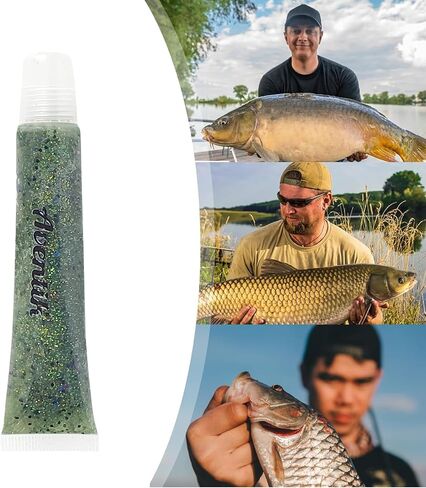 Fish Attractant Gel Dark Green Fishing Lure Attraction Enhancer Scent for Bass, Crappie and Trout Attractant in Saudi Arabia